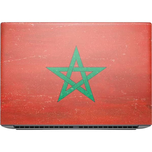 Morocco Flag Distressed HP ZBook Fury 16 G10 Skin